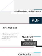 First Meridian Aligned To Edify's Solutions