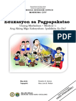 Revalidated - ESP2 - Q1 - MOD1 - WEEK1 - Ang Aking Mga Kakayahan, Ipakikita Ko Ba - Final