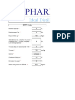 Pharma Engineering: Ideal Distillation Setup Based On Required Boil-Up