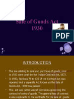 Sale of Goods Act