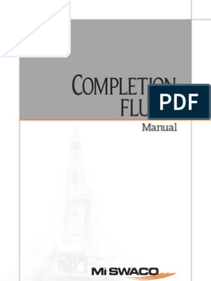 Completion Fluids Manual, PDF, Sodium Chloride