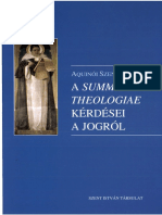 A. Szent Tamás a SUMMA Theologiae