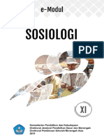 Kelas XI - Sosiologi - KD 3.1