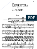 G ROSSINI - La Cenerentola - Vocal Score