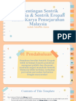 Kepentingan Sentrik Malaysia & Sentrik Eropah Dalam Karya Pensejarahan Malaysia