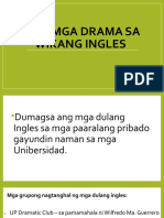 Ang Mga Drama Sa Wikang Ingles