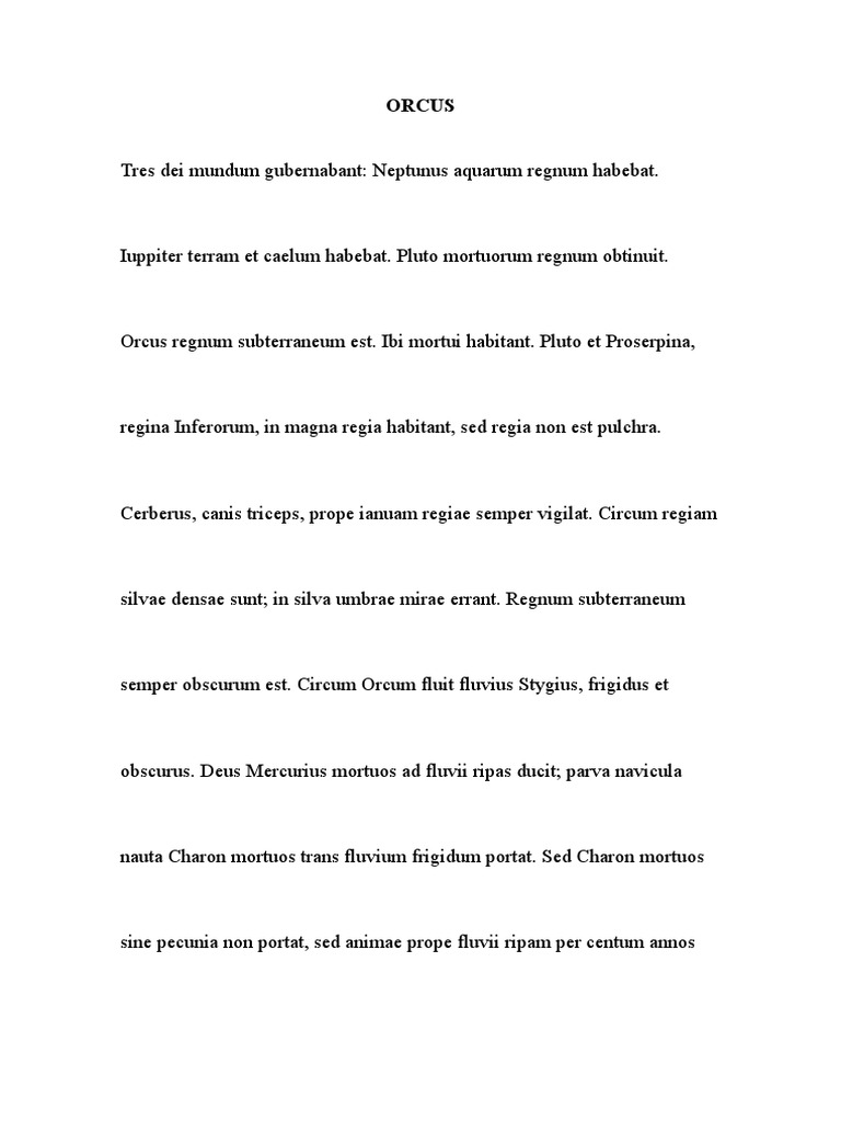 ORCUS | PDF