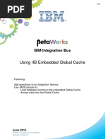 Using IIB Embedded Global Cache: IBM Integration Bus