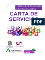 Carta de Servicios Del Centro Municipal de Información A La Mujer de Peligros