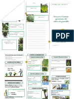 Fertilización foliar para cultivo de granadilla