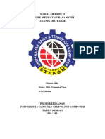 Makalah Teknik Distraksi