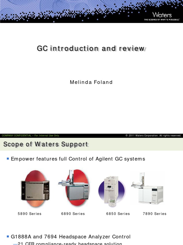 Agilent GC Class Presentation and Repair Sept 2012 (Color) | PDF | Gas ...