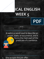 Practical English Week 5