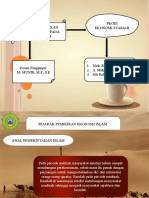 Sejarah Pemikiran EKONOMI ISLAM