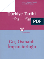 3049 3 Cambridge Turkiye Tarixi 3 1603 1839 Gec Osmanli Impiraturlughu Fethi Aytuna 2012 506s