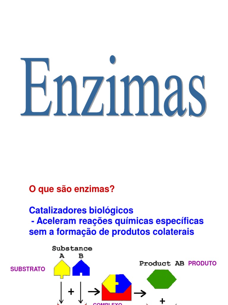 O que são enzimas | PDF | Enzima | Catálise