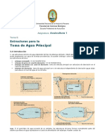 Estructura para La Toma Principal de Agua