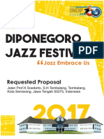 Proposal Diponegoro Jazz Festival