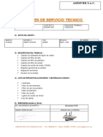 Orden de - Servicio 02