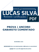 Prova ANCORD - Questões Resolvidas