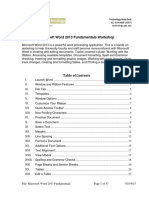 Microsoft Word 2013 Fundamentals Manual-2