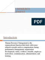 Human Resource Management