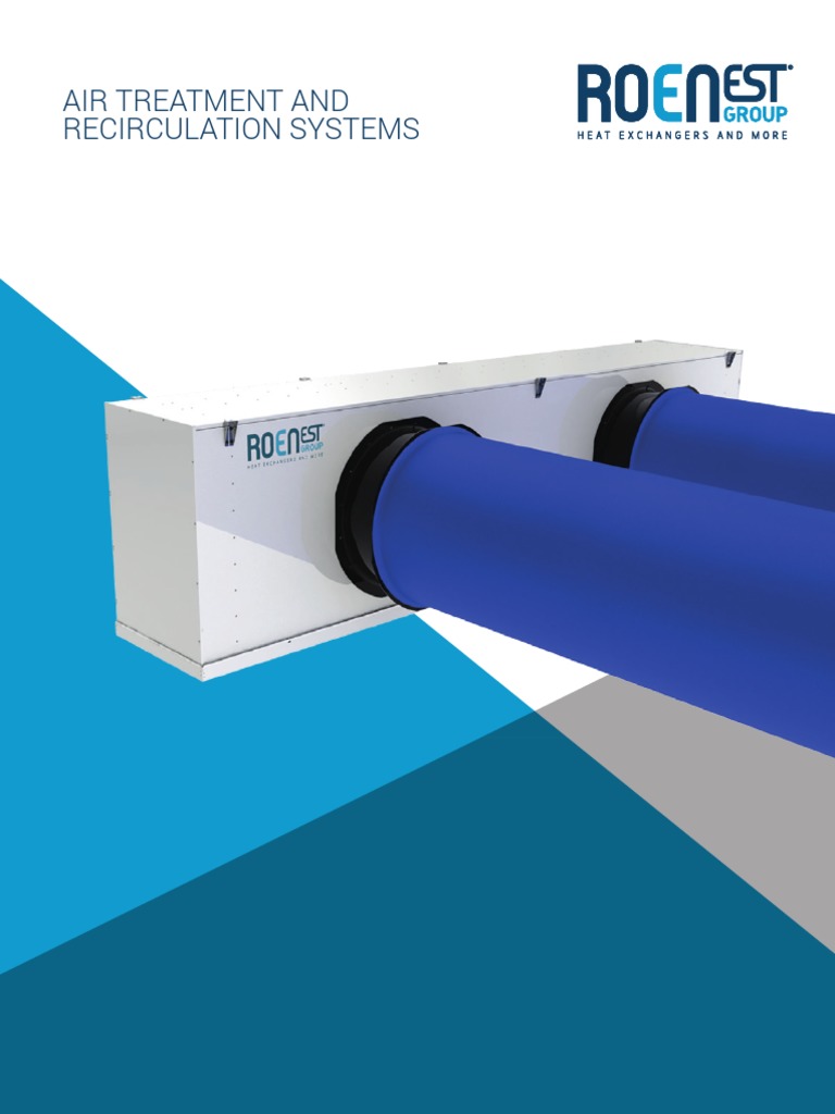 RoenEst Air Treatment Recirculation Systems PDF Duct (Flow