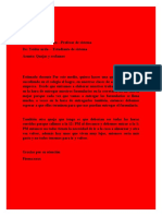 Carta de Word