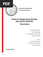 Ficha Teórica Escala de Inteligencia de Wechsler para Adultos (WAIS-III) 2c