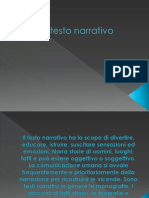 Il Testo Narrativo