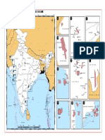India DGH - Maps of E&P Areas - Producing Fields Under PSC Regime