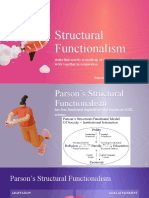 Structural Functionalism