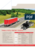 Heavy Duty Starter Motors: To Exceed Truck Manufacturer's