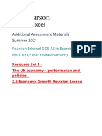 8EC0 02 As Level Economics Topic 2 5 Economic Growth