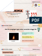 Termokimia - Pertemuan 2