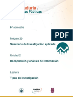 U2 A2 Tipos Investigacion