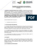 Edital de Chamada Pública de Credenciamento de Pareceristas para seleÇÃo - Final