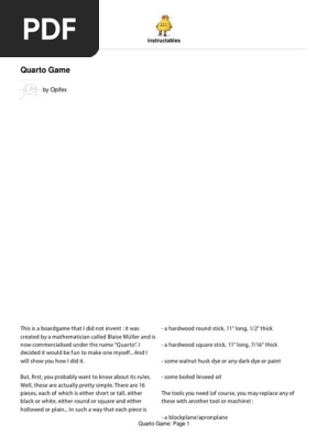 Quarto-Game