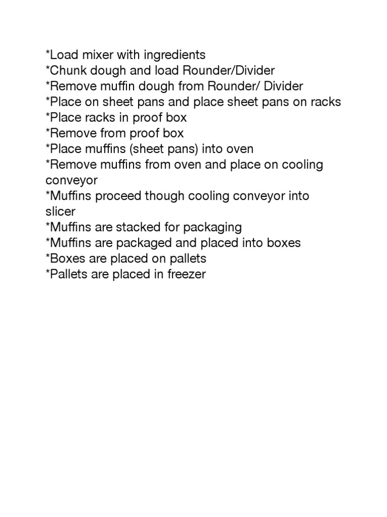 Production | PDF | Cooking, Food & Wine