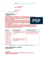 Title of Learning Segment: Grade or Class: Prior Knowledge: - Each Lesson in Learning Segment To Be 3-4 Pages