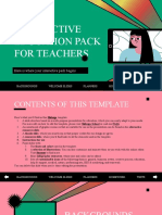 Interactive Education Pack For Teachers by Slidesgo