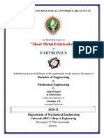 4UB18ME402 Anup Betageri Internship Report 2021