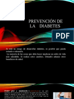 Prevención de La Diabetes