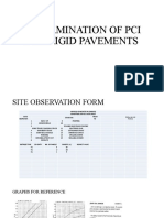 Determination of PCI