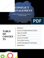 Conflict Management: Conflict Is The Beginning of Consciousness" - M. Esther Harding