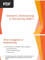 Geometric Dimensioning & Tolerancing (GD&T)