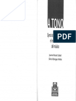 A Tono Ejercicios Para Mejorar El Rendimiento Del Musico Jrllobet y Sfmolaspdf