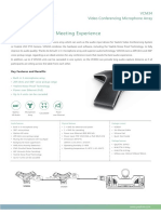 Yealink VCM34 Datasheet