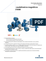 Hoja de Datos Del Producto Rosemount 8732em Caudalímetro Magnético Con Electrónica Rev 4 Es Es 78860