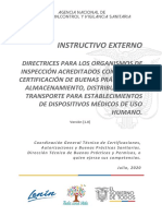 Instructivo Externo: Versión (1.0)